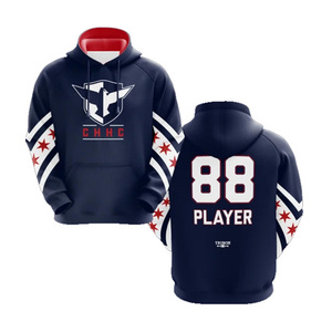 Sudadera con Capucha de Forro Polar Sublimado Personalizada de Alta Calidad, Cómoda, con Estampado, Patrón, Talla, Logotipo y Color Personalizables, para Hombre, Invierno - Product Image 1