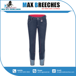 Meilleure qualité nouveauté siège complet vêtements équestres confortable Nylon équitation culotte Jodhpurs pour enfants Silicone - Product Image 5