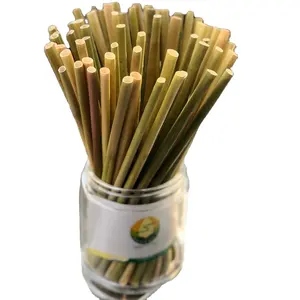 Vietnam grass straws for sale / Natural grass drinking straws for your green lifestyle