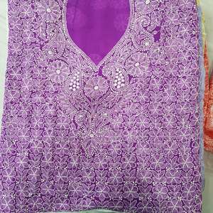Dernier modèle de kurta salwar et dupatta avec broderie lourde et chikankari sur toute la surface pour femmes, mode ethnique - Product Image 1