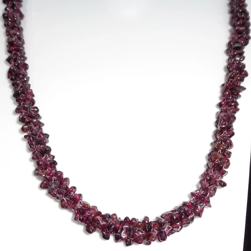 Merah Alami Garnet Stone Nugget Manik-manik Dipotong Tali untuk Perhiasan Membuat Kasar Kristal Garnet Batu Permata Longgar Manik-manik Yg Belum Diasah Strand