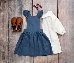 Elegante y suave de moda. Confort-lindo-Bebé-niña vestido de tener un hermoso vestido de camisa-2020 - Product Image 1