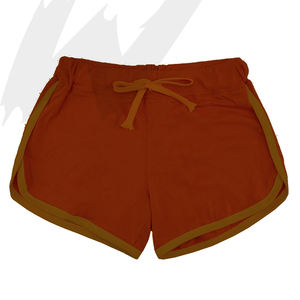 <b>Red</b> Satin Blushing Women's <b>Booty</b> <b>Shorts</b> - Product Image 3