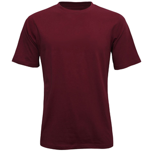 Vente en gros de t-shirts pour hommes en jersey 100% coton, couleur unie personnalisée, mode 2019, streetwear, respirant et à séchage rapide, avec motif - Product Image 2