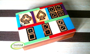 Caja de madera hecha a mano, diseño antiguo de primera calidad - Product Image 2