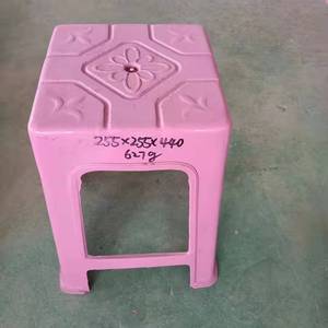 Tabouret moderne en plastique empilable seconde main clair salle de bain cuisine hauteur <span class=keywords><strong>comptoir</strong></span> tabourets de <span class=keywords><strong>bar</strong></span> moule - Product Image 4