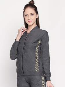 Mode femme vêtements d'hiver à manches longues polaire survêtement respirant rayé sweat pantalon 2 pièces ensemble grande taille rue - Product Image 5