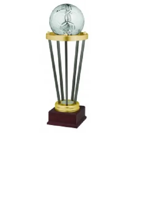 Golden Star Award with Oscar Style Trophy Premium Quality Metal with Wooden Customized Logo Letterpress Printing,uv Printing