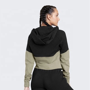 New Womens Hoodies Sweatshirt Hooded Sweater Tops Crop <b>Jumper</b> <b>Pullover</b> - Product Image 2