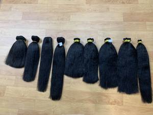 ผมต่อปลายหยิกหยักศกผมตรง,ผมคน Remy บริสุทธิ์ขายส่ง - Product Image 4