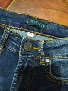 Bangladesh Stock Lot <b>Fastening</b> <b>Zip</b> Buttoned Skinny Jeans for Women Brand Labels Denim - Product Image 5