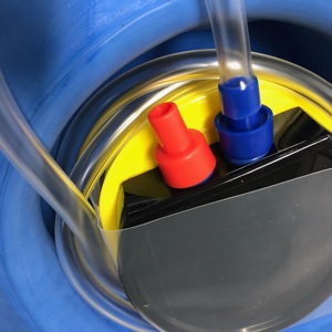 Colcha IIR de alta calidad para el cuidado de la lactancia, inodoro portátil para adultos, cómoda, azul - Product Image 4