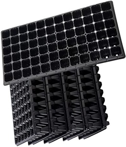 Seed Starter Tray Plant PS Seedling Trays Plastic Nursery Large Seed Tray