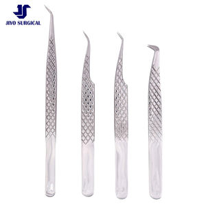 Venta al por mayor Super Sólido 11cm 14cm Fuente de alimentación manual Pinzas para extensión de pestañas Etiqueta privada Base de instrumentos quirúrgicos - Product Image 4