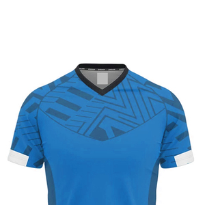 Camiseta de fútbol de diseño personalizado conjunto de poliéster sublimación equipo de fútbol OEM precio al por mayor - Product Image 4