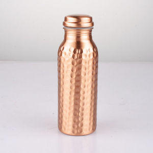 100% ทองแดงขวดน้ำอินเดีย - Product Image 3