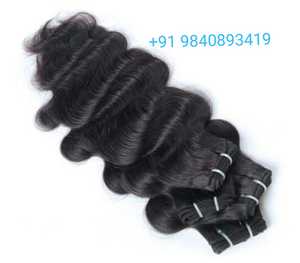 ผมแท้คุณภาพพรีเมียม HAMDAAN IMPEX ผมอินเดียจากผู้บริจาคคนเดียว แบบ Remy  ลอนธรรมชาติ  ขนาด 10"-30" สำหรับต่อผม - Product Image 6