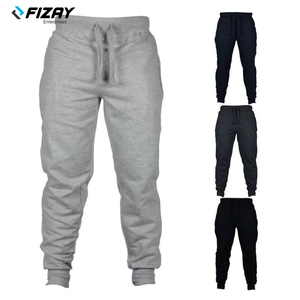 Vente en gros de pantalons d'hiver personnalisés pour hommes pantalons d'extérieur en toile à séchage rapide fermeture à cordon décontracté design brodé léger - Product Image 3