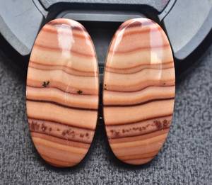 New Arrival Hottest Wave Dolomite <b>Matched</b> Pair For Jewelry Wave Dolomite <b>Matched</b> Pair For Earrings - Product Image 4