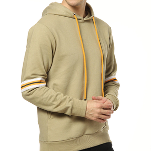 Sweat à capuche sport en polaire épaisse pour homme, haute qualité, mode hiver, imperméable, coupe-vent, personnalisable, uni, en coton/polyester doublé - Product Image 2