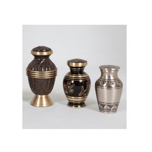 Reasonable Designed Cremation <b>Urn</b> Solid Metal Aluminium Ashes <b>Urn</b> Keepsake Funeral Memorial Ashes <b>Urn</b> - Product Image 6