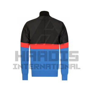 Chaquetas cortavientos con cremallera de nuevo diseño de alta calidad, chaqueta cortavientos reflectante personalizada para hombre, jersey para hombre, chaqueta con media cremallera - Product Image 3