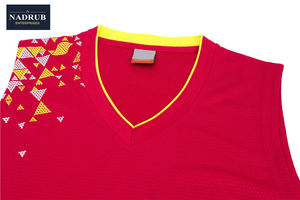 Uniformes de basket-ball respirants à séchage rapide de haute qualité, conception de grande taille personnalisée OEM, vêtements de basket-ball à sublimation en usine - Product Image 2