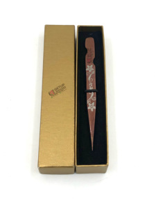 Haute qualité or Rose Plasma fleur imprimer nouveau droit Extension de cils pince à épiler en acier inoxydable Logo personnalisé Instrument de beauté - Product Image 5