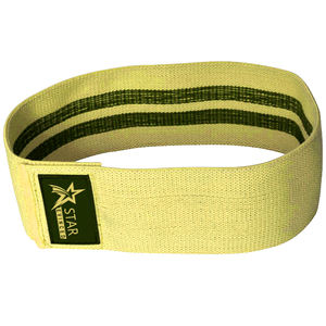 Bandes d'exercice de musculation pour hanche unisexe, antidérapant, large cercle respirant, en caoutchouc, avec logo personnalisable, en coton - Product Image 1