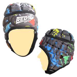 Cascos de rugby personalizados con ajuste ajustable, equipo de cabeza impreso por sublimación, todos los tamaños disponibles para protección de cabeza - Product Image 1