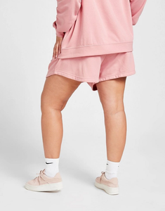 Pantalones cortos de verano de rizo de algodón de talla grande para mujer, diseño de cordón de cintura elástica con pantalón de calle transpirable - Product Image 4