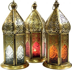 Vente chaude lanternes en métal/verre personnalisées pour décorations de mariage de Noël intérieur et extérieur - Product Image 4