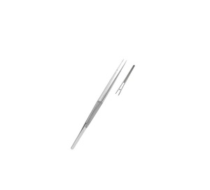Pinces micro-atraumatiques en acier inoxydable Manuelles 21 cm-8 1/4 pouces Pointe de 1,2 mm Utilisation en chirurgie générale - Product Image 3