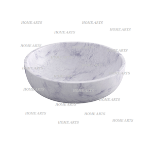 Tazón de comida de forma redonda de diseñador con chocolate de mármol de la más alta calidad a un precio asequible - Product Image 1