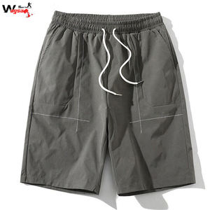Pantalones Cortos Deportivos de Verano para Hombre, Casuales, Holgados, Transpirables, de Secado Rápido, 100% Algodón, Cintura Elástica - Product Image 3