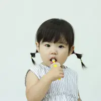 Popotan Serie Tandenborstel Ultra-Fijne Haren Na Bijtring Gebruik Soft Touch Bijtring Hoge Efficiëntie Voor Baby Gebruik Bijtring.