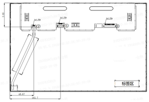 12.1นิ้วโมดูลจอแอลซีดี1280*800 500Brighrees LVDS อินเทอร์เฟซ IC EK79202จอแอลซีดีหน้าจอ TFT - Product Image 2