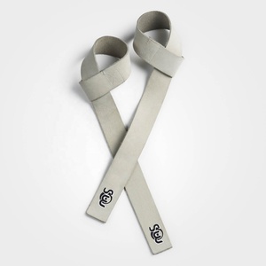 Correas de Levantamiento de Pesas MAS Fitness, para Crossfit y Powerlifting, con Soporte de Muñeca Acolchado de Poliéster/Nailon/Algodón, Máximo Agarre ISO - Product Image 1
