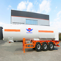 10ft 20ft industriel LOX/LIN/Lar/LCo2/LNG ISO réservoir cryogénique liquide transporteur camion laboratoire liquide azote réservoir cryogénique