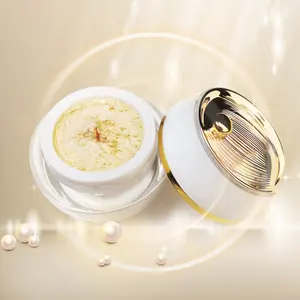 Custom Private Label Whitening Voedende Anti Rimpel Parel Nobele Lady Eerlijke Gezicht Crème Gouden Parel Gezicht Whitening Cream