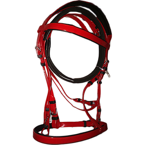VENDRE PVC Bleu cheval ENDURANCE Bride EN DOLLAR 8 TAILLE pleine épi Shetland - Product Image 5