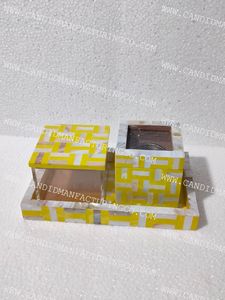 Ensemble Bakhoor incrusté de nacre artisanal brûleur d'encens et porte-encens de style arabe de luxe ensemble-cadeau pour parfum d'intérieur et cadeaux - Product Image 4