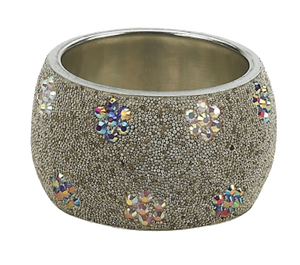 <b>Silver</b> Beaded Best Stylish Napkin Rings - Product Image 1