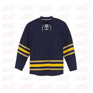 Adult Sublimation Custom V Neck & Long Sleeve Ice Hockey Jersey Hockey Shirts - Product Image 2