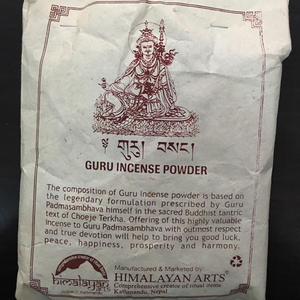 Poudre d'encens de santal religieuse Guru avec anis étoilé, type bâtonnet, style tibétain, parfum de magnolia - Product Image 1
