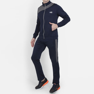 Men's Sportswear O-Neck Zipper Hoodie With Matching Joggers Sweat Suit Set - Product Image 6