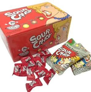 high quality fruity super sour popping hard candy for sell