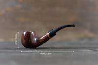 Pipe à tabac réutilisable vintage écologique et durable en bois d'ébène faite à la main avec logo personnalisable et accessoires – Prix réduit pour la vente en gros