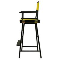 Professionnel Pliable Haute D'administration Portative En Aluminium Maquillage Chaise De Salon Pour Artiste