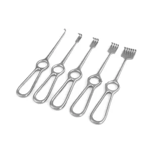 Profissional médico OEM Suprimentos Volkmann Blunt Retractor 21,5 cm Blunt Cirurgia Gancho Cirúrgico